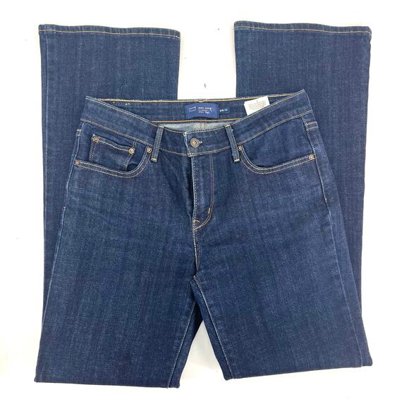 Levi's Women's Blue Denim Demi Curve Boot Cut Jeans 6 (29/31) Classic Fit - Picture 4 of 7
